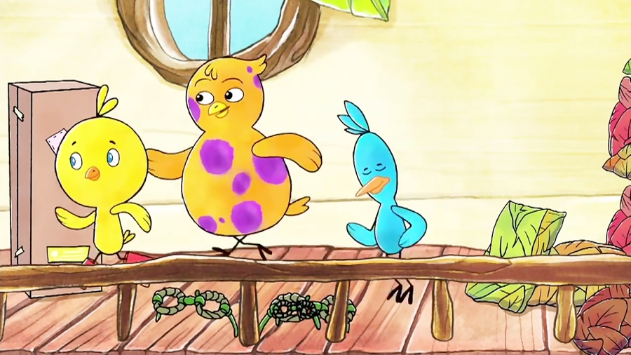 کارتون جیک جیکی ها Chirp - فصل 1 قسمت 8 - سیاره بچه ربات